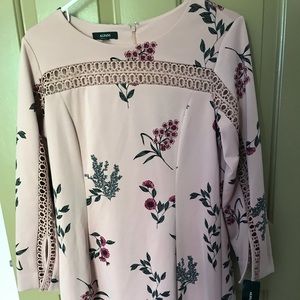 Alfani floral dress in mauve